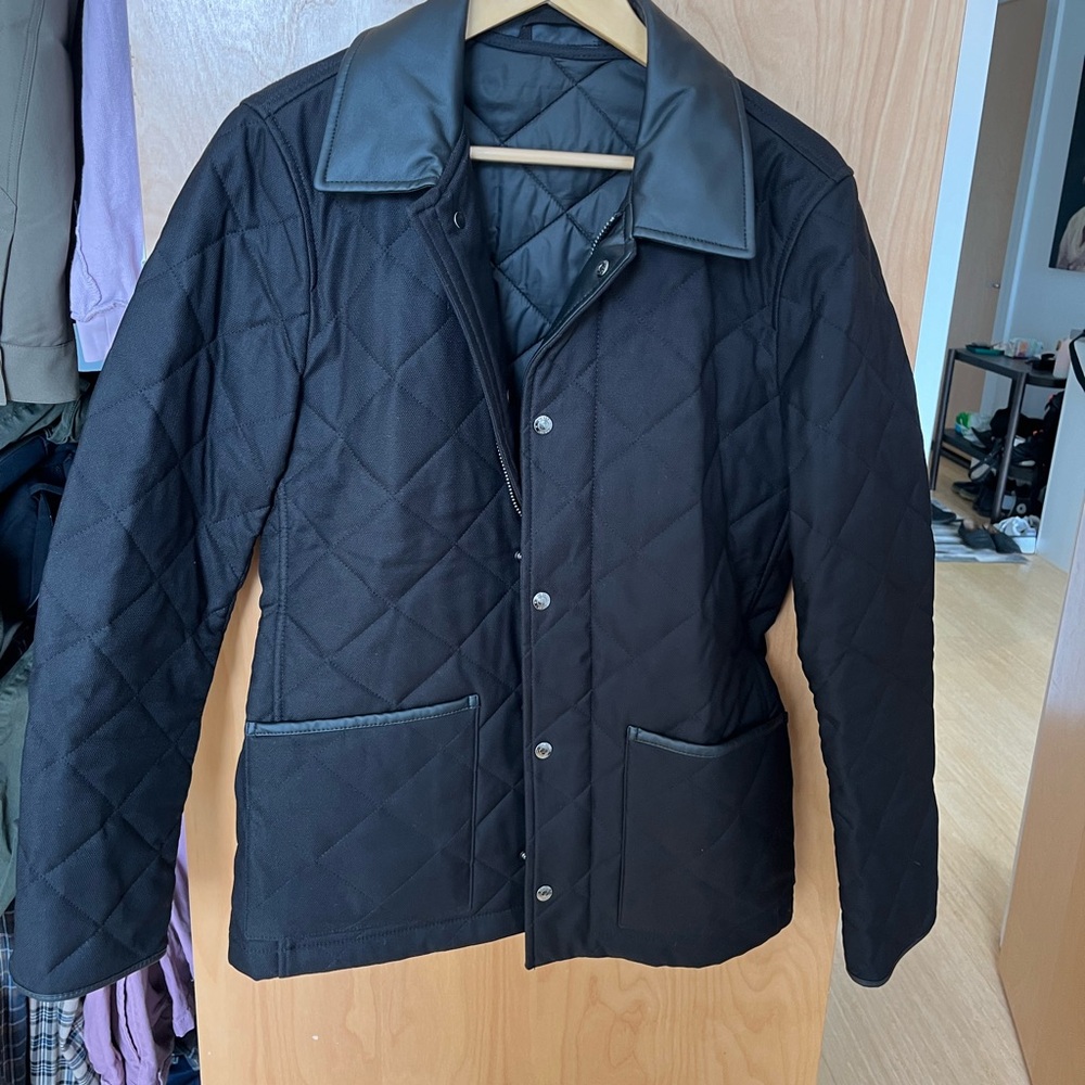 Quilted Jacket by Reiss